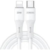 Duzzona A10 20W USB-C naar Lightning Kabel Power Delivery 1M Wit