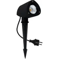 MEGATRON LED prikspot Gartia M 7,5 W, zwart, Aluminium