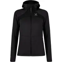 Montura - Women's Vertigo Octa Hooded Maglia - Fleecevest XS, zwart