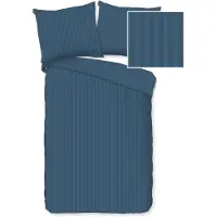 Muller Textil Peuter Dekbedovertrek Katoen Satijn Hotel Sevilla - denim 120x150cm