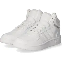 Adidas Schuhe - Hoops 3.0 Mid K - Weiß - - 39 1/3 - Schuhe