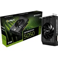 Palit StormX NVIDIA GeForce RTX 5050 - Videokaart - 8GB - GDDR6 - PCIe 5.0 - 1x HDMI 2.1b - 2x DisplayPort 2.1