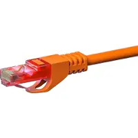 Dsit CAT6 netwerkkabel, 100% koper - U/UTP - 5 meter - oranje