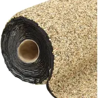 vidaXL Grindfolie 300x100 cm natuurlijk zandkleurig