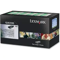Lexmark Toner 12A7415 Zwart