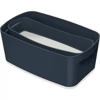 Leitz MyBox, Opbergdoos, Grijs, Rechthoekig, Polystyreen (PS), Monochromatisch, Binnen