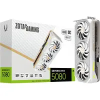 Zotac Nvidia GeForce RTX 5080 Videokaart GAMING RTX5080 SOLID OC 16GB WH 16 GB GDDR7-RAM PCIe x16 HDMI 2.1, DisplayPort 2.1
