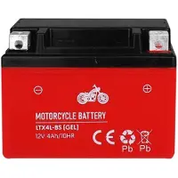 Lamex - Gel Acu - Gelbatterij - gel-motorfietsaccu - 12V, 4Ah, LTX4L-BS