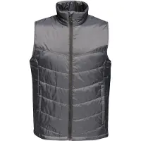 Regatta heren steppvest, model Stage, artikelnummer FK544 (maat L), donkergrijs