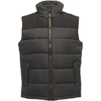Regatta Heren Standout Altoona Steppvest / Vest FK543 (XL) (Grijs/Zwart)