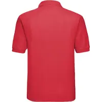 Russell Heren Klassiek Polycotton Poloshirt (Helder rood)