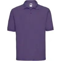 Russell - "Classic" polohemd voor heren, model LT4652 (maat L) (paars)