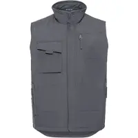 Russell - Uni vest voor heren/dames - Werkkleding LT5292 (4XL) (Grijs, effen kleur)