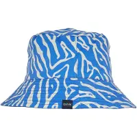 Regatta Dames/Dames Abstract Bloemige Omkeerbare Emmer Hoed (Helderste blauw)