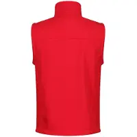 Regatta Heren Flux Softshell Body Warmer (Klassiek rood/grijs)
