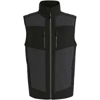 Regatta Heren E-Volve Colour Block Softshell Bodywarmer (Grijs/Ash)