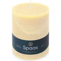 Spaas Stompkaars Essential Collection Crème 95 Uur D 10 H 13 Cm
