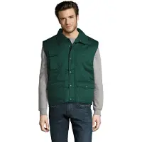 Sols Unisex Equinox Pro Gilet voor volwassenen (Fles groen)