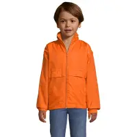 Sols Windjack voor kinderen (Oranje)