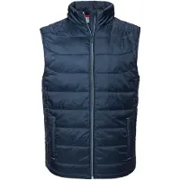 Russell athletic Russell Heren Nano Gewatteerde Bodywarmer (Franse marine)