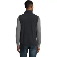 Sols Uniseks Fleece Bodywarmer met rits voor volwassenen (Marine)