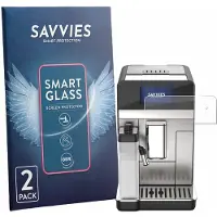 Savvies 2 Stuks Screenprotector - geschikt voor DeLonghi Eletta Ultra 2026 - beschermfolie glas transparant