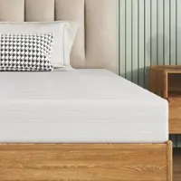 Youjia Matras 160x200, hoogte 18 cm, ergonomische matras van koudschuim, bekleding met zachte oppervlakte, medium stevigheid