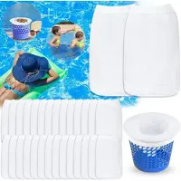 OEM Zwembadfilterzakken - 30 stuks - Filterzakken voor zwembadfilters - Elastische nylon zakken - Herbruikbare zwembadfilters - Bescherming en reiniging voor zwembaden