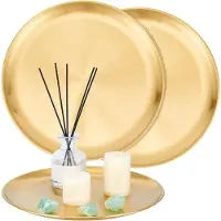 OEM 298 cm gouden rvs-dekanter - geurparfum-organizer, kaarsenhouder - aanrechtblad voor de eetkamer