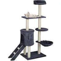 OEM Klimtoestel voor katten – Katten speelgoed – Houten kattenboom – 80 cm hoog