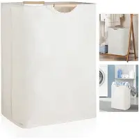 OEM Opvouwbare wasmand, klein, 53x39x27 cm, ideaal voor slaapkamers, badkamers en wasruimtes, compact voor efficiënte opslag.