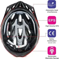Markenlos Fietshelm met schokabsorberende eigenschappen voor volwassenen, zowel voor heren als dames, mountainbikehelm met functie voor extreme sporten