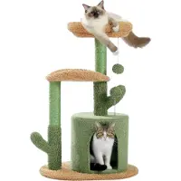 Famanu krabpaal voor katten - 78 cm - Groen