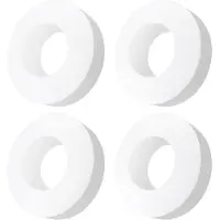 OEM 4 stuks klimringen voor fietsbanden, model # 6101611-R4, vervanging geschikt voor Maytronics Dolphin zwembadreinigingsrobots. Compatibel met M200, M400, M500, Nautilus/CC Plus en DX3/DX4/DX6