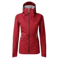 Dare 2b Dames/Dames Haik 3-laags jack (Tibetaans Rood)
