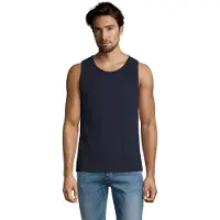 Sols Heren Justin Tank Top (Franse marine)