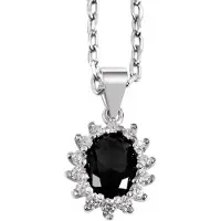 Akzent Dames hanger "Divna" van 925 Sterlingzilver, gerhodineerd, duurzaam