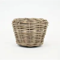 Van der leeden Drypot Sawah Extra Dik Rotan Bruin d47h35cm