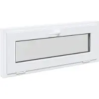 vidaXL Kelderraam RISOR 100 x 40 cm PVC en helder glas