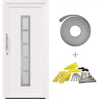 vidaXL Voordeur 108 x 208 cm PVC Wit