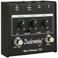 Sadowsky SBP-1 Bass Preamp / DI equalizer effectpedaal voor basgitaar