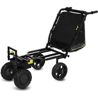 Matrix Fishing 4 Wheel Power Carpfishing Barrow Zwart