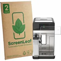 ScreenLeaf 2 Stuks Screenprotector voor DeLonghi Eletta Ultra 2026 - Hoogwaardige Beschermfolie transparant