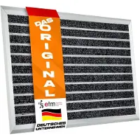 Floordirekt Aluminium Deurmat - Optimum Mat - met Textielvezelrib - Buitenmat - 39 x 60 cm