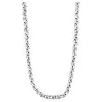 Akzent Accent Unisex Ketting Melessa roestvrijstalen erwtenketting, zilverkleurig, 40-90 cm