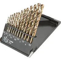 GRUPA TOPEX Metaal-RVS borenset HSS Cobalt 1,5 - 6,5 mm