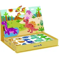 Tooky Toy Magnetische Puzzel Dinosaurus - Educatief Speelgoed
