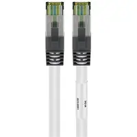 Pro Premium S/FTP CAT8.1 40 Gigabit netwerkkabel / wit - LSZH - 0,50 meter