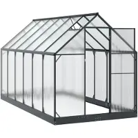 vidaXL Tuinkas, 185 x 363,5 x 207 cm