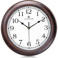 OEM Batterijgevoede wandklok, 30 cm - Stijlvol - De perfecte decoratie voor elke ruimte
